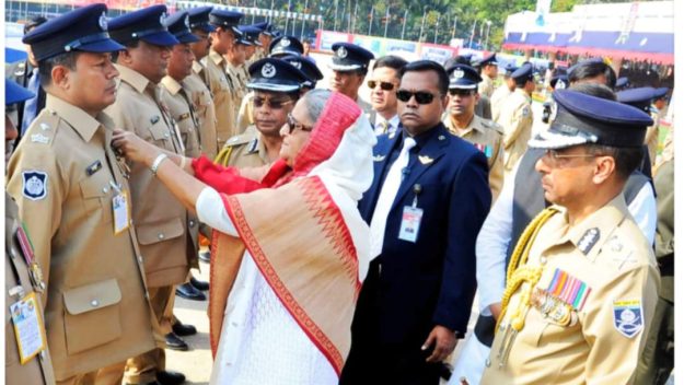 বিয়ানীবাজার থানা পুলিশ আইনশৃঙ্খলা রক্ষায় সচেষ্ট