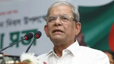 মির্জা ফখরুলকে আটক করেছে পুলিশ