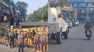 বিএনপির হরতাল : সিলেটে সতর্ক অবস্থানে পুলিশ