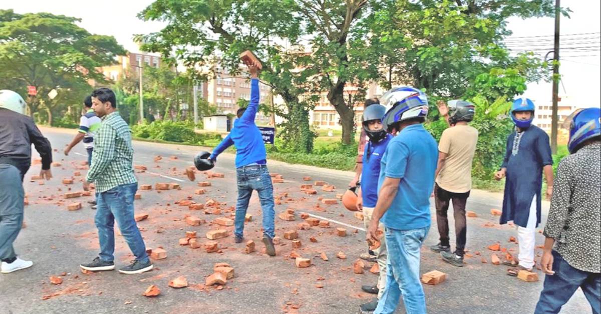 সিলেটে বিএনপি-জামায়াত নেতাকর্মীদের বিক্ষিপ্ত পিকেটিং