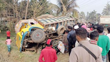 ট্রাকচাপায় মা-মেয়েসহ নিহত ৩