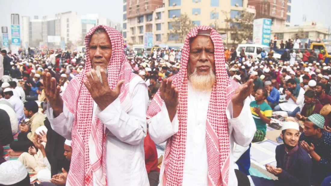 ‘আমিন আমিন’ ধ্বনিতে মুখরিত তুরাগ তীর, আখেরী মোনাজাত শেষ