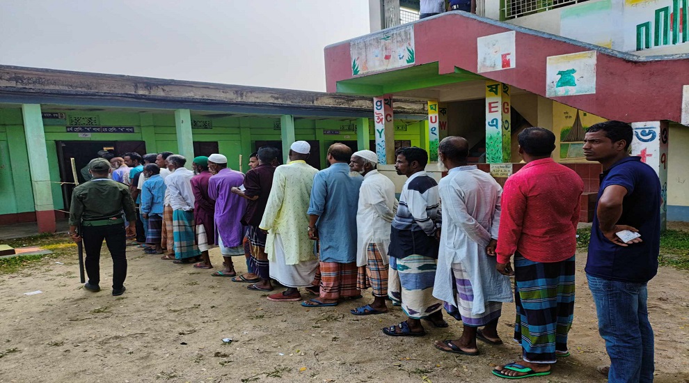 সিলেটের তিন উপজেলায় চলছে ভোটগ্রহণ