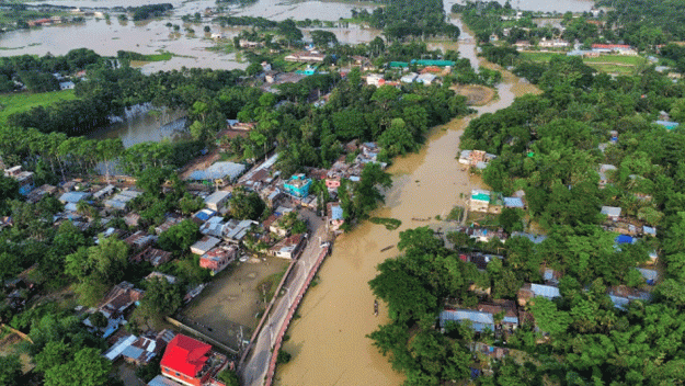 সিলেটে ২৪ ঘণ্টায় ১৪৩ মিমি বৃষ্টিপাত