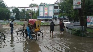 বৃষ্টিতে ওসমানী মেডিকেল প্লাবিত