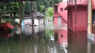 ধীরে নামছে সিলেটের পানি