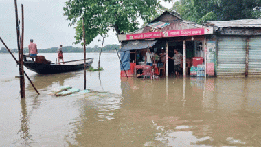 সুনামগঞ্জ জেলা সদরের সঙ্গে কয়েকটি উপজেলার সড়ক যোগাযোগ বিচ্ছিন্ন