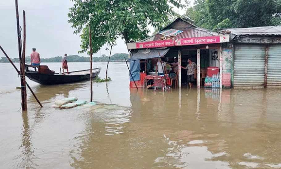 সুনামগঞ্জ জেলা সদরের সঙ্গে কয়েকটি উপজেলার সড়ক যোগাযোগ বিচ্ছিন্ন