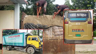 সিলেটে চিনিসহ চোরাই পণ্য বহনে কারবারিদের অভিনব তিন কৌশল