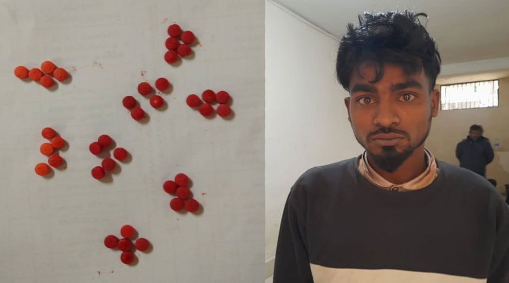 সোবহানীঘাট থেকে মা দ ক সহ একজনকে ধরলো পুলিশ