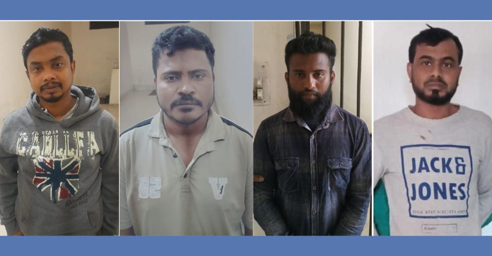 সিলেটে স্বেচ্ছাসেবক ও ছাত্রলীগ নেতাসহ গ্রেপ্তার ৪