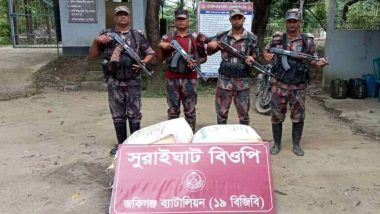 সিলেটের জকিগঞ্জ বিভিন্ন সীমান্তে বিজিবির অভিযান, যা পাওয়া গেল
