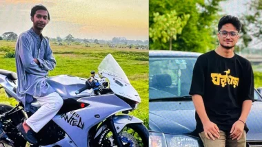 এক মোটরসাইকেলে ৩ বন্ধু, দুর্ঘটনার কবলে প্রাণ গেল দুজনের