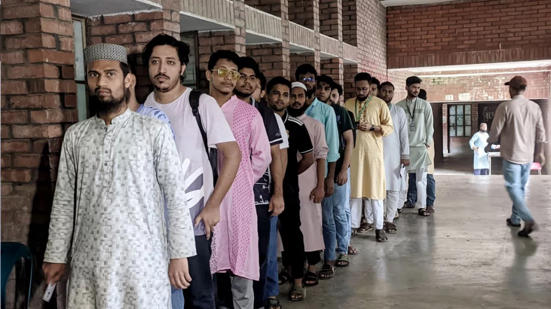 জাকসু নির্বাচনে ভোটগ্রহণ শুরু