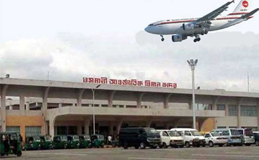 সিলেটে নামলো ঢাকার ফ্লাইট : শাহজালাল বিমানবন্দরে আগুন