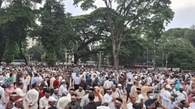 চতুর্থ দিনের মতো চলছে এমপিওভুক্ত শিক্ষকদের আন্দোলন