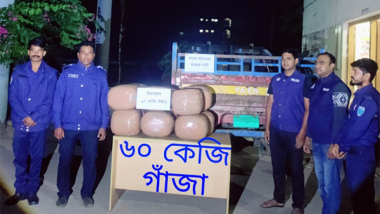 শান্তিগঞ্জে গাঁজা সহ পিকআপ জব্দ