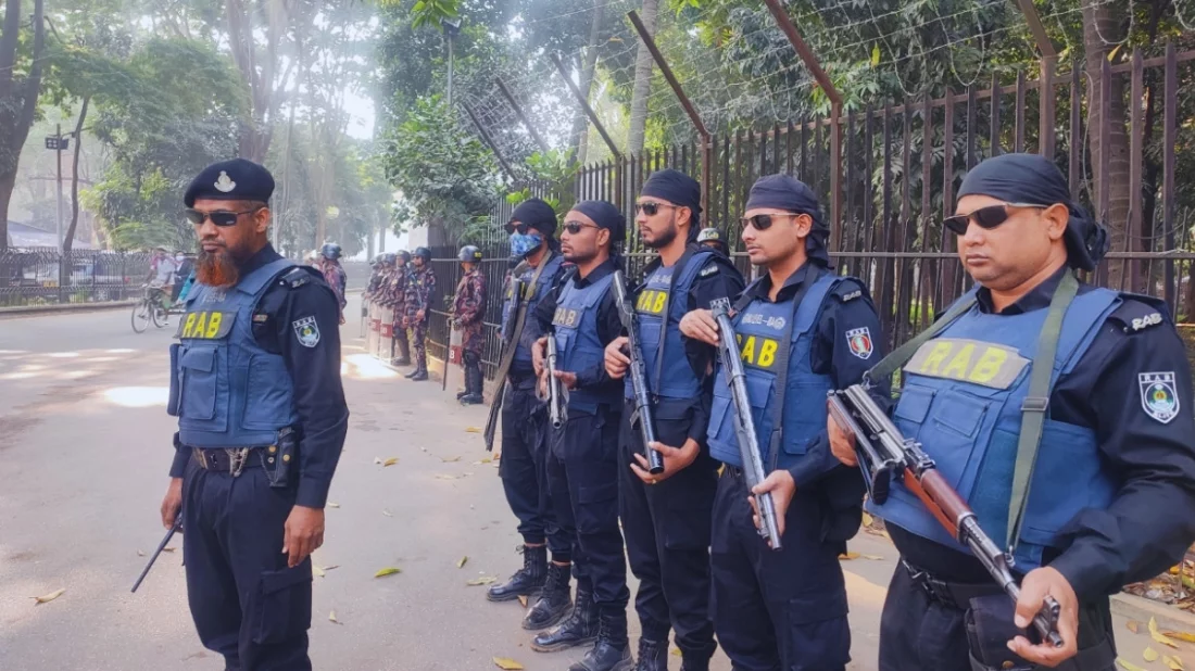 আজও ট্রাইব্যুনালে র‍্যাব-বিজিবিসহ সর্বোচ্চ নিরাপত্তা ব্যবস্থা