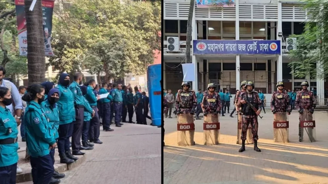 হাসিনা-রেহানা-টিউলিপের মামলার রায় ঘিরে আদালতে নিরাপত্তা জোরদার