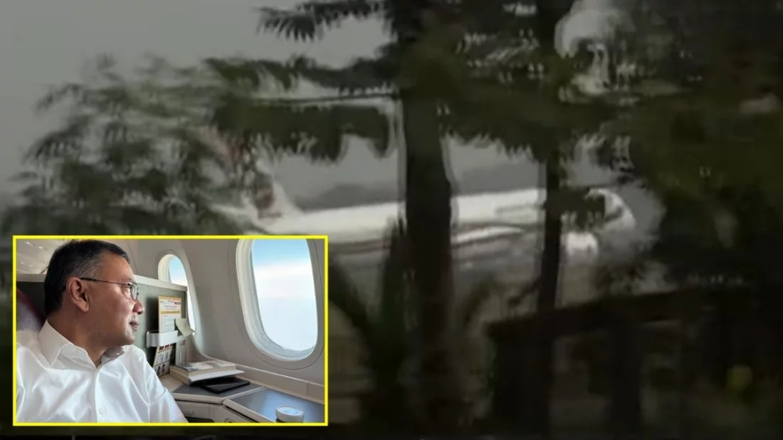 সিলেটে অবতরণ করলো তারেক রহমানকে বহনকারী বিমান