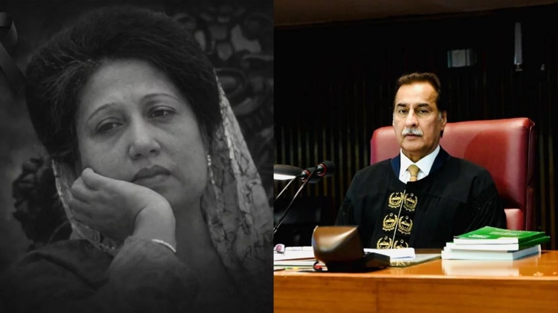 খালেদা জিয়ার জানাজায় অংশ নিতে ঢাকায় পাকিস্তানের স্পিকার