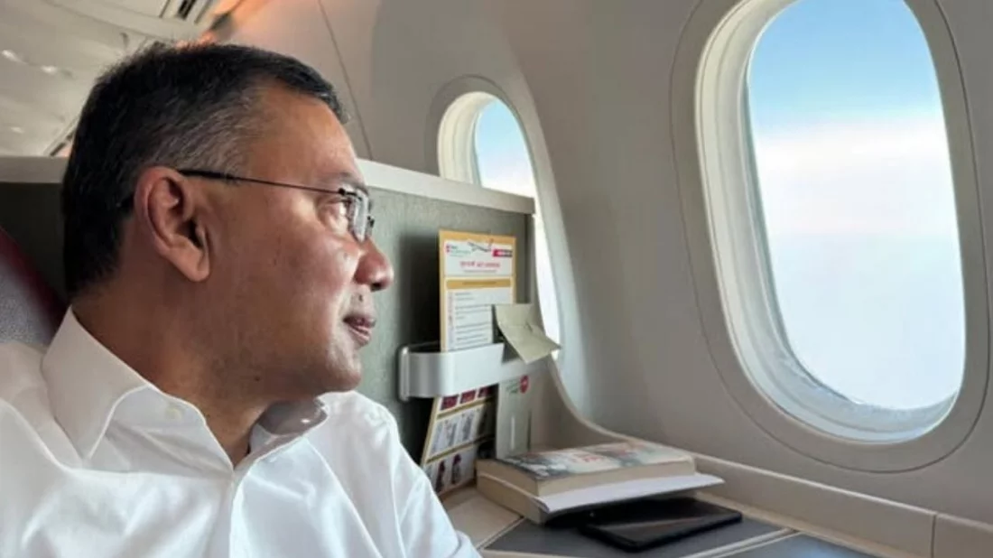 সিলেট থেকে ঢাকার পথে তারেক রহমান