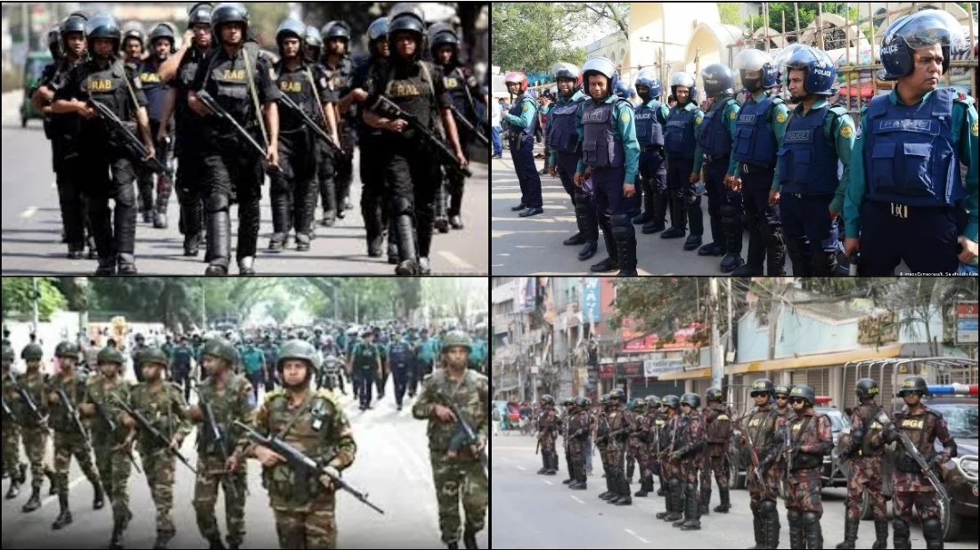 এবার নির্বাচনের মাঠে আইনশৃঙ্খলা বাহিনী থাকবে টানা ৭ দিন