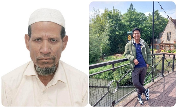 লন্ডনে দুর্ঘটনায় ছেলে নিহতের খবরে সিলেটে বাবার মৃত্যু