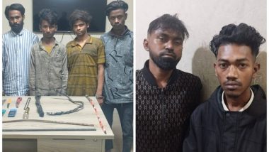 বন্দরবাজারে ড্রেনের ভেতর থেকে ৭ ‘ছিনতাইকারী’ গ্রেপ্তার, চাকু উদ্ধার