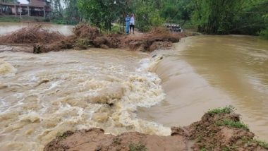 পাহাড়ি ঢলে নদী ভাঙনে ১৫ গ্রাম প্লাবিত