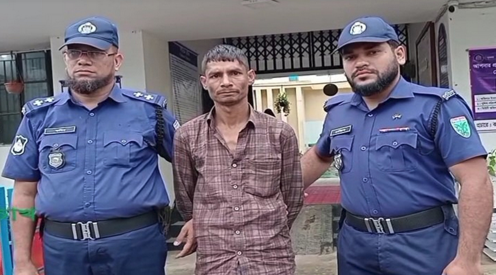 কানাইঘাটে স্ত্রীকে হত্যার পর ভারতে পালানোর সময় গ্রেপ্তার স্বামী