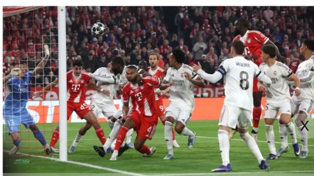 রিয়ালের জালে বায়ার্নের এক হালি