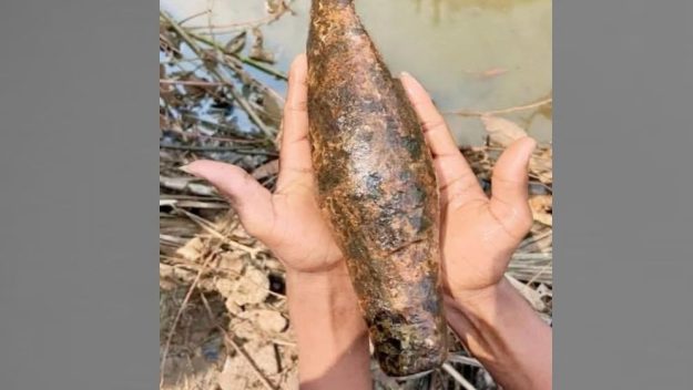 শ্রীমঙ্গলে ১৯৭১ সালের অবিস্ফোরিত মর্টারশেল উদ্ধার
