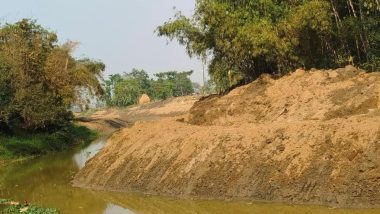 ফেঞ্চুগঞ্জে কুরকুছি খাল খননে দায়সারা কাজ, ক্ষুব্ধ এলাকাবাসী