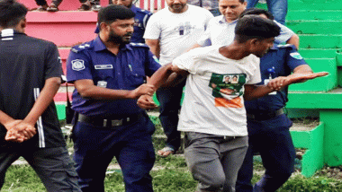 মৌলভীবাজারে প্রধানমন্ত্রীর অনুষ্ঠানে ‘জয় বাংলা, জয় বঙ্গবন্ধু’ স্লোগান; যুবক আটক