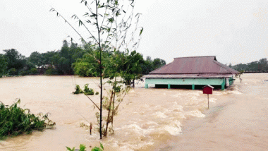 পাহাড়ি ঢলে জৈন্তাপুরে বাড়ছে পানি, প্রস্তুত ৪৮ আশ্রয়কেন্দ্র