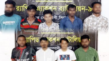 গোলাপগঞ্জ ফার্নিচার ও পান দোকানে র‌্যাবের হানা, ৯ জন গ্রেফতার