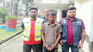 শাল্লায় ওয়ারেন্টভুক্ত আসামী তাজেল গ্রেফতার