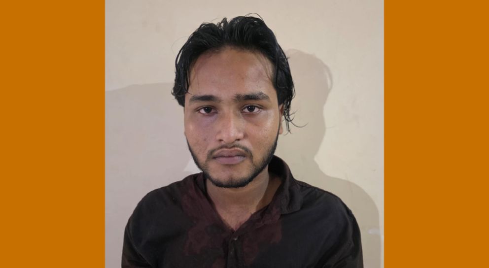 গোলাপগঞ্জের অস্ত্রের মহড়া, গ্রেফতার যুবক