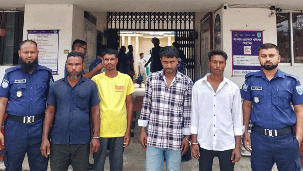 সিলেটের কানাইঘাটে ৮ রোহিঙ্গাসহ ৪ মানব পা চা র কা রী আদালতে