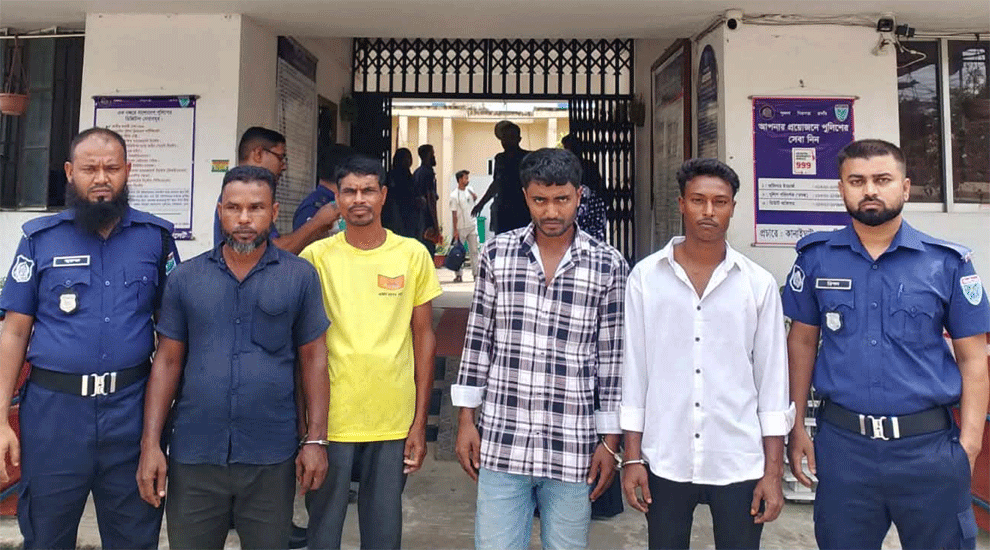 সিলেটের কানাইঘাটে ৮ রোহিঙ্গাসহ ৪ মানব পা চা র কা রী আদালতে