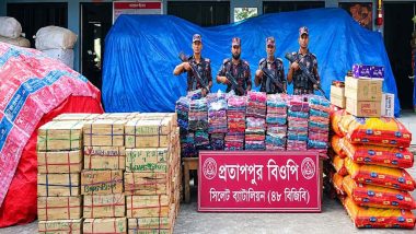 সিলেট সীমান্তে জ ব্দ একাত্তর লক্ষ টাকার ভারতীয় যেসব পণ্য