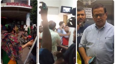 পার্কভিউ হাসপাতালের কর্মীদের আন্দোলন, বিএনপি নেতাকে ঘিরে ‘ভুয়া ভুয়া স্লোগান’, হামলা-মারধর