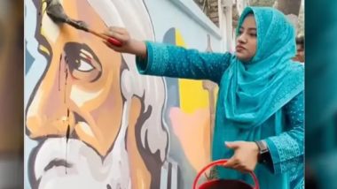 শিল্পকলায় রবীন্দ্রনাথ ঠাকুরের ছবিতে কালি, নারীসহ আটক ৪