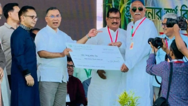 এমপি পেলেন আখচাষির প্রণোদনা, প্রধানমন্ত্রী দিলেন চেক