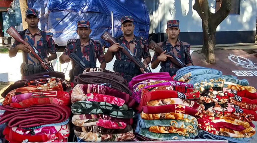 সিলেট সীমান্তে জ ব্দ অর্ধকোটি টাকার যেসব পণ্য